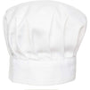 Chef Hats for Adults, Kitchen Caps for Bakers, Cooks (Black, Red, White, 4 Pack)
