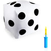 20 Inch Giant Inflatable Dice with Air Pump for Indoor Outdoor Play (2 Pack)