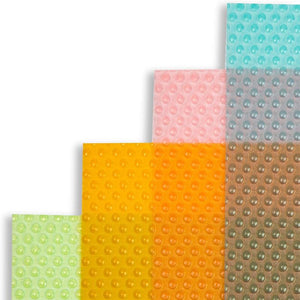 Plastic Refrigerator Liners, Shelf Mats in 4 colors (17.75 x 11.4 In, 16 Pack)