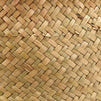Okuna Outpost Seagrass Storage Baskets, Woven Basket with Handles (12 x 12 in)