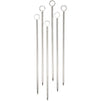 Stainless Steel Cocktail Picks, Metal Toothpicks for Appetizers (4.3 in, 50 Pack)