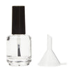 Empty Nail Polish Bottles with Brush Cap and Plastic Funnels (15 ml, 30 Piece Set)