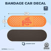 Okuna Outpost Car Bandage Decal, All Good Magnets (10 x 3 in, 12 Pack)