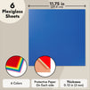 6 Pack Colored Acrylic Sheets for Crafts 11.75 x 11.75" - Square Blank Cast Plexiglass for Laser Cutting and Engraving in 6 Colors (2.79mm Thick, .11 Inch)