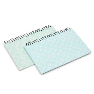2 Pack Spiral Bound Accounting Ledger Book, Check and Money Tracker Notebook for Small Business Bookkeeping, Checking Account Register Book for Personal Finance (100 Pages)