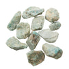Amazonite Crystals 1 lbs with Pouch, Natural Rough Raw Stone Large 1" to 2.5" for Healing