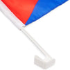 Okuna Outpost Cuba Car Flags with Window Mount Clip (12 x 17 Inches, 12 Pack)