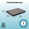 2-Pack Packing Foam Sheets - 16x12x1.5 Customizable Polyethylene Insert Pads for Tool Case Cushioning, Crafts