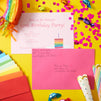 A9 Invitation Envelopes for Weddings, Baby Shower, Birthday Party, 15 Colors (90 Pack)