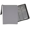 Trading Card Binder with 9-Pocket Plastic Sleeves, 3-Ring Organizer for 360 TCG Cards (Grey)