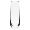 Stemless Champagne Flutes, Wine Glasses for Mimosas, Prosecco (9.8 oz, 8 Pack)